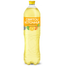Напиток безалкогольный СВЯТОЙ ИСТОЧНИК вода+сок со вкусом Лимон-Цитрус, Россия, 1,5л