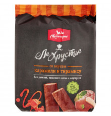 Полоски ЛеХрустье со вкусом карамели и тирамису, Беларусь, 100г