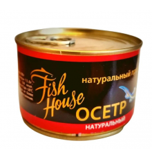 Осётр FISH HOUSE натуральный, Россия, 240г