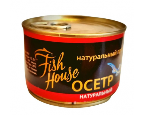 Осётр FISH HOUSE натуральный, Россия, 240г