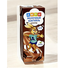 Коктейль молочный ДЕПИ Шоколад, Беларусь, 210г