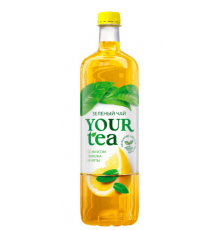 Напиток безалкогольный Your Tea Зеленый чай со вкусом лимона и мяты, Беларусь,1л
