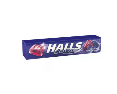 Карамель леденцовая HALLS Лесные ягоды, Россия, 25,2г