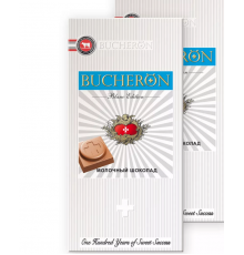 Шоколад молочный BUCHERON 85г Blanc Edition, т/у Собрание ООО