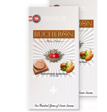 Шоколад молочный BUCHERON Blanc Edition 85 с  орехами,тв/у,Собрание ООО