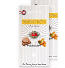 Шоколад молочный BUCHERON Blanc Edition 85г с изюмом и орехами,тв/у,Собрание ООО