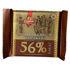 Шоколад горький СПАРТАК, Беларусь, 65г