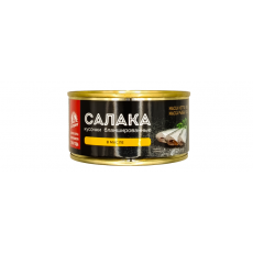 Салака ЗА РОДИНУ кусочки бланшированные в масле, Россия, 185г