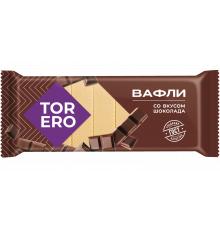 Вафли TORERO Со вкусом шоколада, Россия, 500г