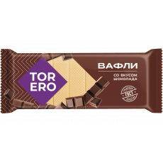 Вафли TORERO Со вкусом шоколада, Россия, 500г