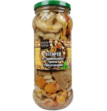 Грибы ПАН КОНСЕРВЫЧЪ Ассорти маринованные, Китай, 340г