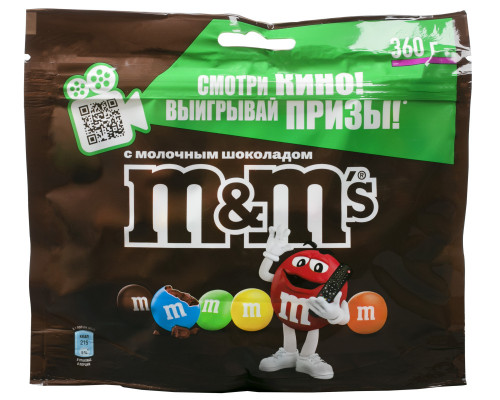 Драже M&M'S Шоколад, Россия, 360г