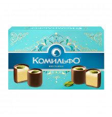Конфеты шоколадные КОМИЛЬФО Фисташка, Россия, 116г