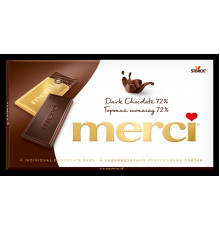 Шоколад горький MERSI, Германия, 100г 