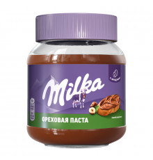 Паста ореховая MILKA с добавлением какао, Россия, 350г