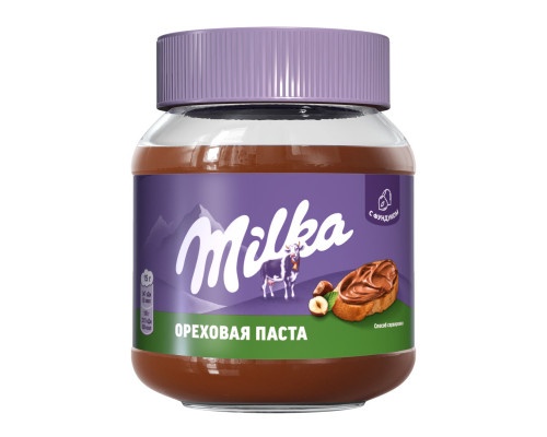 Паста ореховая MILKA с добавлением какао, Россия, 350г