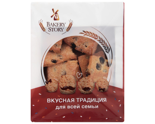Изделие сдобное BAKERY STORY Крымское с изюмом, Россия, 500г