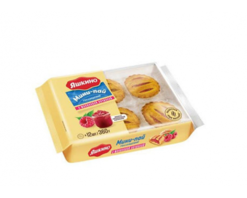 Мини-пай ЯШКИНО Голландский с малиновой начинкой, Россия, 360г