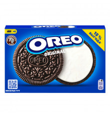 Печенье OREO с какао и начинкой с ванильным вкусом, Россия, 228г