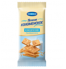 Печенье сахарное Коломенское Классическое, Россия, 30г