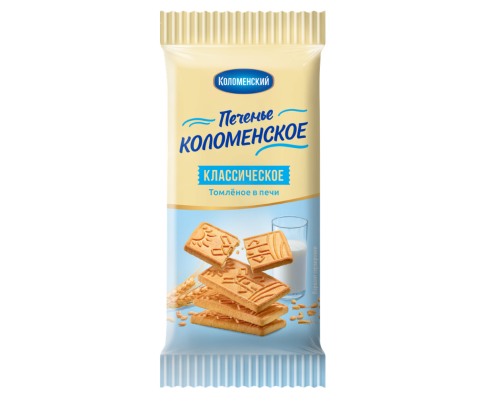 Печенье сахарное Коломенское Классическое, Россия, 30г