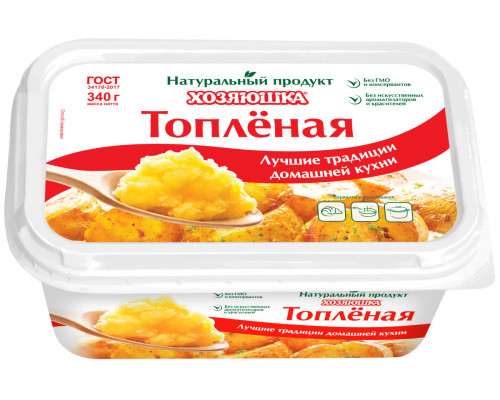 Смесь ХОЗЯЮШКА Топлёная  растительно-жировая 99,7%, Россия, 340г