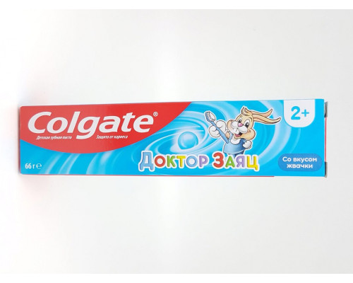 Зубная паста "Colgate"  50мл Доктор Заяц со вкусом жвачки