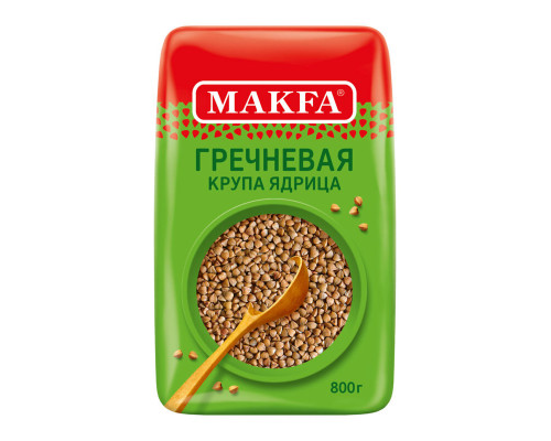 Крупа MAKFA гречневая ядрица, Россия, 800г