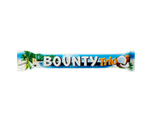 Конфета "Bounty" Trio 82,5г (3*27,5г) с нежн. мякотью кокоса