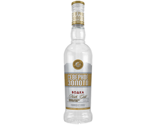 Водка "Северное золото" 0.5л 40% "Алвиз"