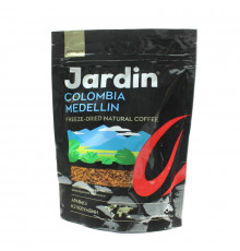 Кофе JARDIN Colombia Medellin, растворимый, сублимированный, Россия, 75 г