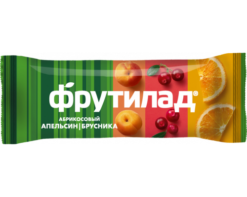 Батончик фруктовый ФРУТИЛАД с апельсином и брусникой, Россия 30г 
