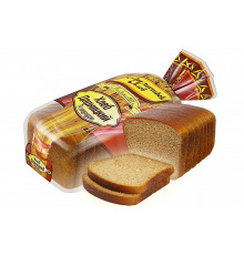 Хлеб "Дарницкий" 700г формовой нарезанный ГОСТ в упаковке 