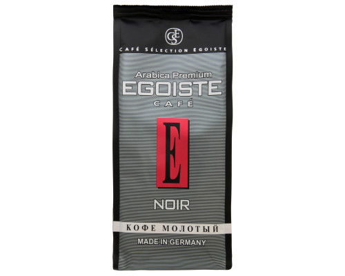 Кофе EGOISTE Noir Ground жаренный, молотый, среднеобжаренный, Нидерланды, 250 г 
