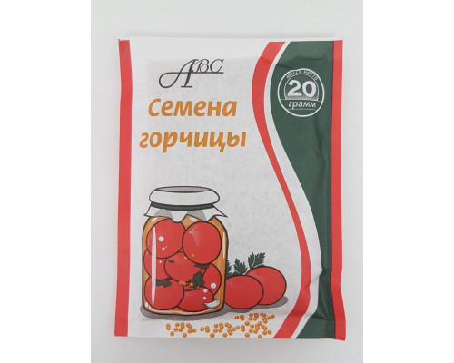 Семена горчицы ABC, Россия, 20г