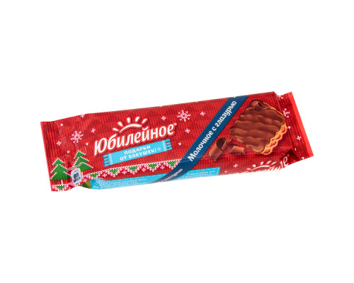 Печенье "Юбилейное" 116г молочное с глазурью витаминизир.м/у