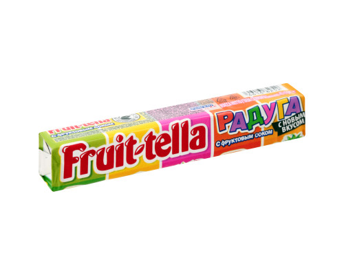 Конфеты жевательные FRUIT-TELLA Радуга, Россия, 41 г 