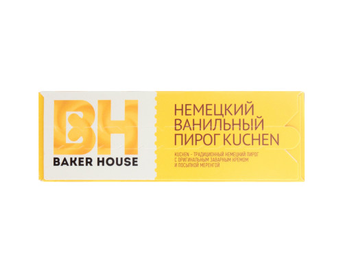 Пирог немецкий "Кюхен" 350г ванильный ТМ Baker House